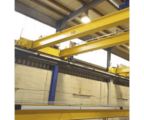 Double-girder overhead crane load capacity 16 t.