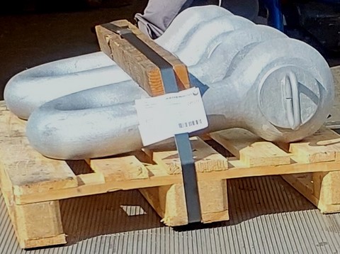 Robustni škopci z nosilnostjo preko 150 t, primerni za najzahtevnejša dvigala. Veliki škopci za dvigala, nosilnost nad 150 ton